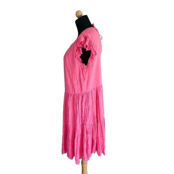 HOUSE OF HARLOW NEW WITH TAGS PINK BARBIE 1960S style Dress MSRP $128 - Picture 3 of 8